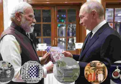 Putin’s India visit: রুশ ভাষায় গীতা, অসমের চা, মুর্শিদাবাদের টি-সেট; আর কী কী উপহার দেওয়া হলো পুতিনকে?