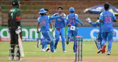 U19 World Cup 2026: অনূর্ধ্ব ১৯ বিশ্বকাপে বাংলাদেশকে ১৮ রানে হারালো ভারত