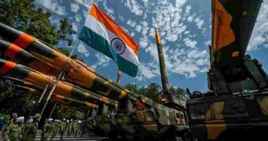 সামরিক খরচে বিশ্বের পঞ্চম বৃহত্তম দেশ ভারত