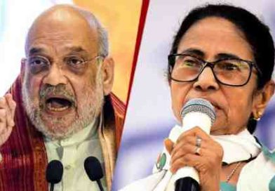 ‘মাথায় ফেট্টি, হাত-পা ভাঙলেও এবার ছলনায় পা দেবেন না’, মমতাকে কটাক্ষ অমিত শাহর