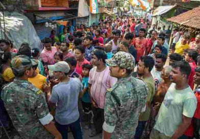 ফলতায় পুনর্নির্বাচনের দাবিতে বিক্ষোভ গ্রামবাসীদের